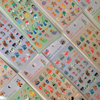 Sticker Cute Bear (ảnh thật) - namise.co
