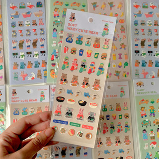 Sticker Cute Bear (ảnh thật) - namise.co