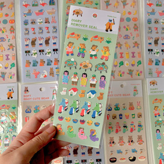 Sticker Cute Bear (ảnh thật) - namise.co