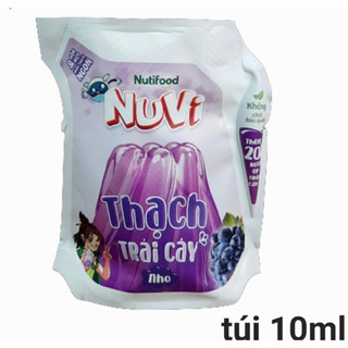 Thùng 24 túi Nuvi Thạch Trái cây 90ml (các loại)