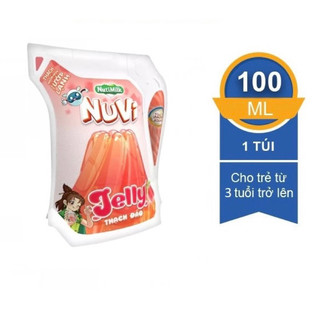Thùng 24 túi Nuvi Thạch Trái cây 90ml (các loại)