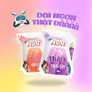 Thùng 24 túi Nuvi Thạch Trái cây 90ml (các loại)