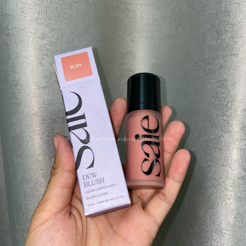 Má kem Saie Dew Blush Liquid cheek Flush 12ML