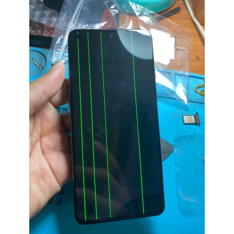 Màn hình Oneplus 9 nguyên bản kẻ sọc tháo máy