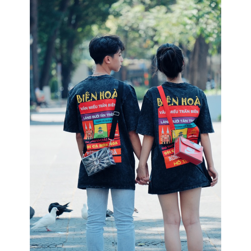 Áo wash đen địa danh biên hoà