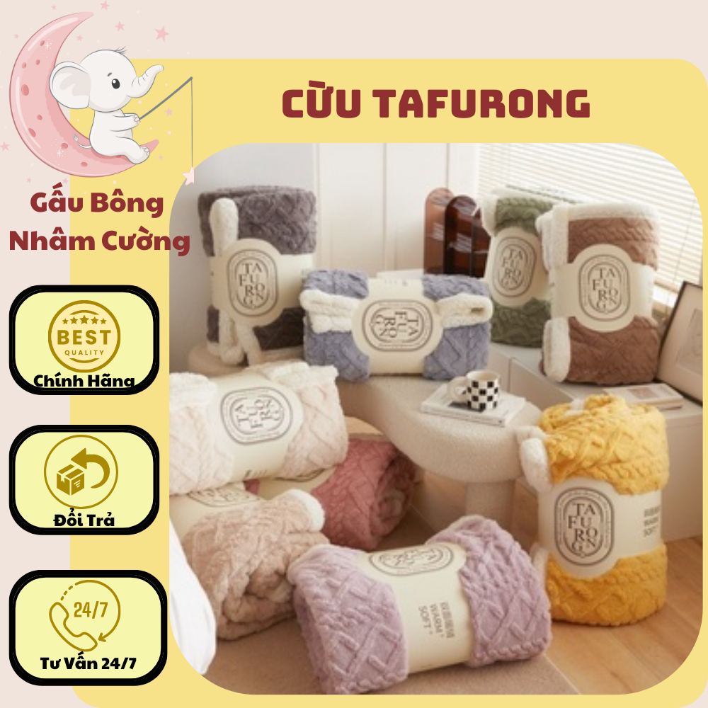 Chăn Lông Cừu , Chăn Tafurong_Loại 1_Mền Len Cừu Mông Cổ Thế Hệ Mới Siêu Nhẹ Làm Ấm Nhanh, Nặng 2Kg5, Kích Thước 2Mx2M3