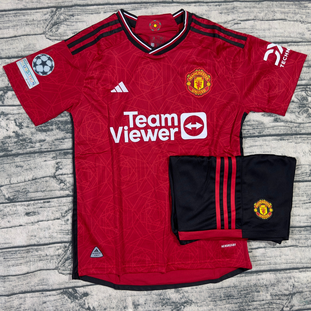 Áo Bóng Đá/Quần Áo Bóng Đá Câu Lạc Bộ Manchester United-VẢI GAI THÁI CAO CẤP