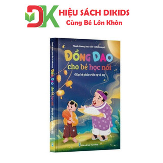 Sách - đồng dao cho bé học nói - bìa cứng