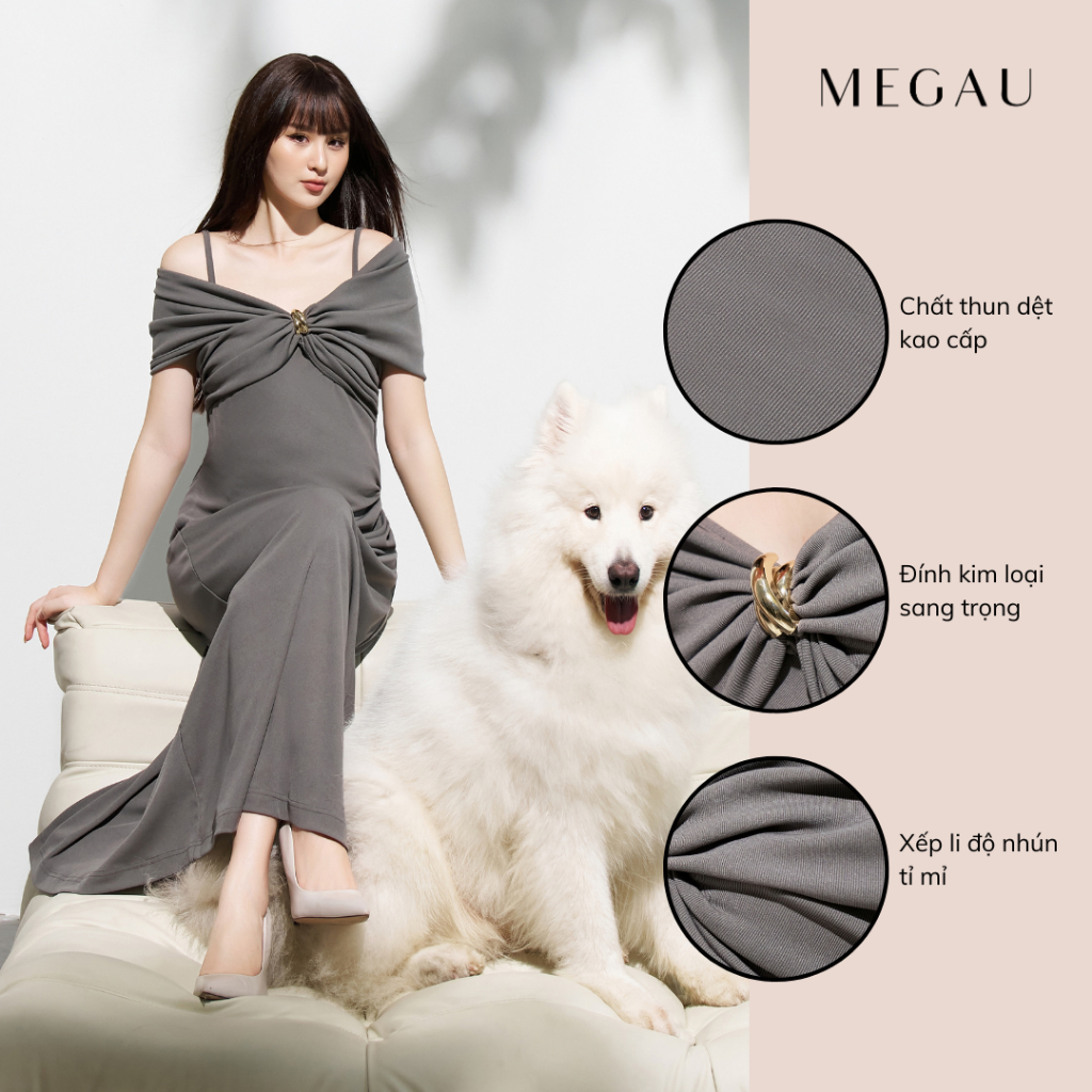 ALICIA - Đầm bầu thiết kế thương hiệu MEGAU