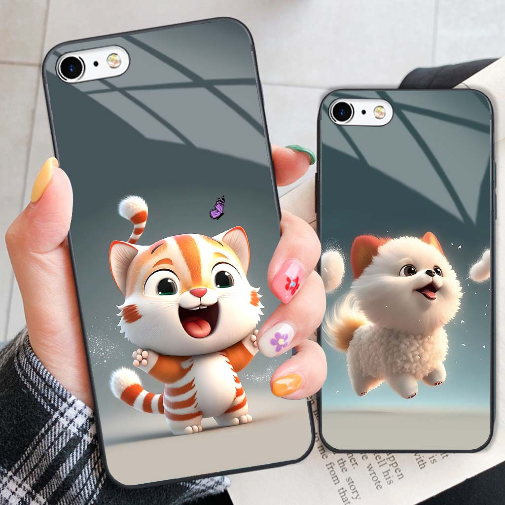 Ốp Lưng Iphone 6, 6S, 6 Plus, 6s Plus Thiết kế bộ 12 con giáp siêu cute