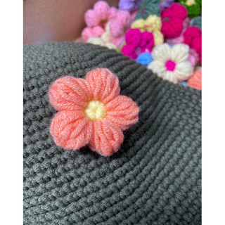 Hoa len handmade, tuỳ chọn màu