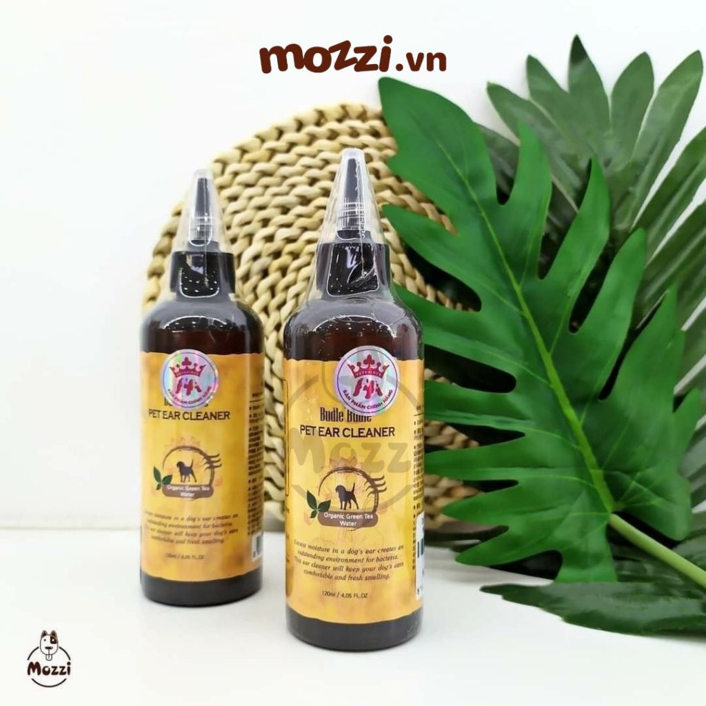 Budle'Budle Dung dịch vệ sinh tai 120ml cho chó