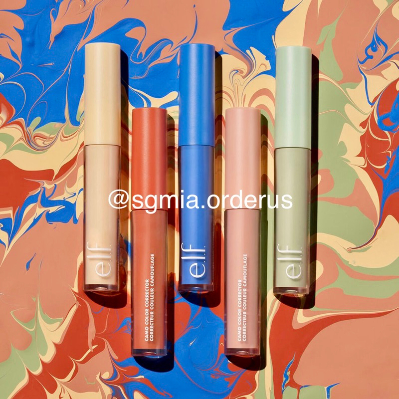 Set 4 triệt sắc che khuyết điểm hiệu quả ELF Camo Color Corrector