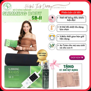 Đai quấn nóng cải tiến full bộ kèm tinh dầu tặng kèm cao lá cải tiến ii