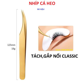 Nhíp Tách Mi Cá Heo Vàng, Nhíp Gắp Nối Mi Classic_Cây Gắp Mi Nối_Dụng Cụ Nối Mi