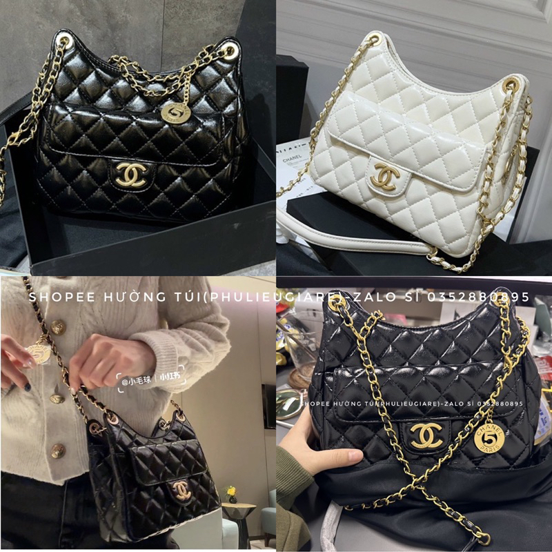 Túi chữ X miệng cong size 19, 22 chất đẹp có hộp