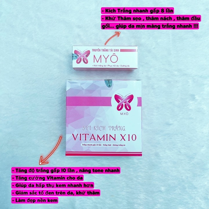 Trọn bộ Đầy Đủ Combo set kích trắng và truyền trắng MYÔ – LQ869