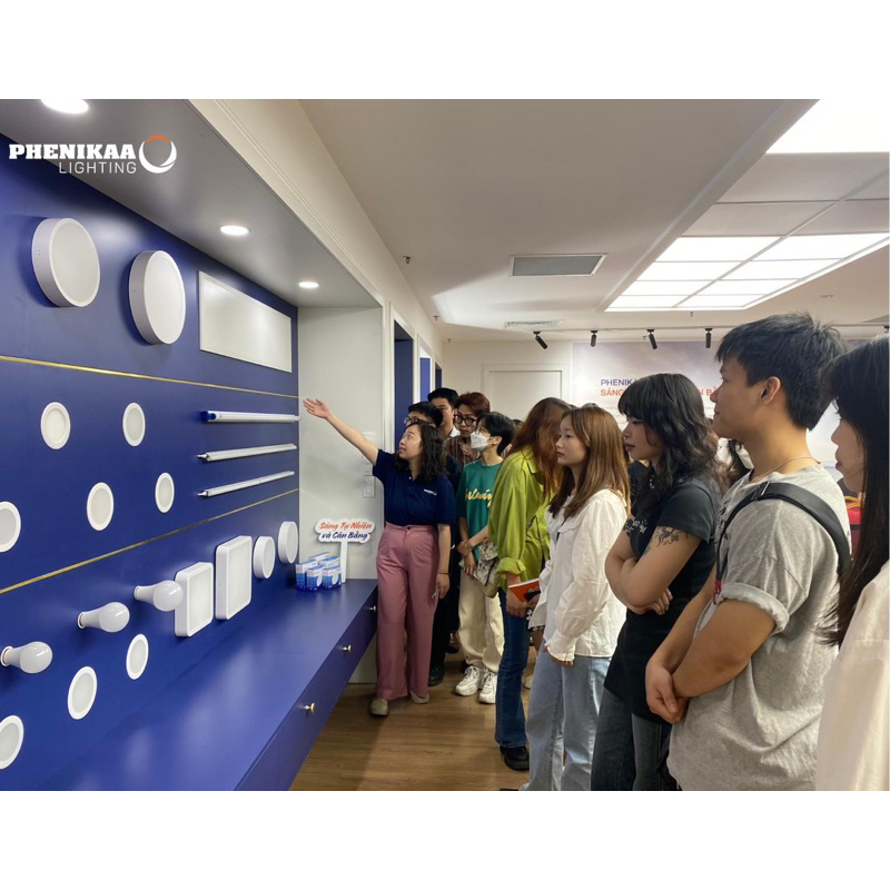 Đèn Led PHENIKAA Âm Trần Thân Nhựa DL01 Bảo Hành 1 Đổi 1 Chính Hãng 24 Tháng