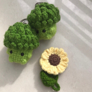 móc khoá len hình bông cải (Broccoli-BounPrem🥦)