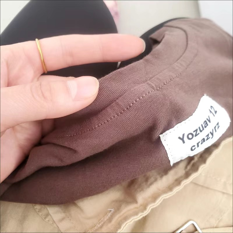 Sét quần yếm mix áo phông phong cách hàn cho bé