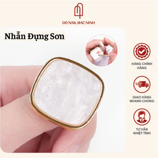 Nhẫn đeo tay pha sơn, nhẫn đựng sơn để vẽ móng