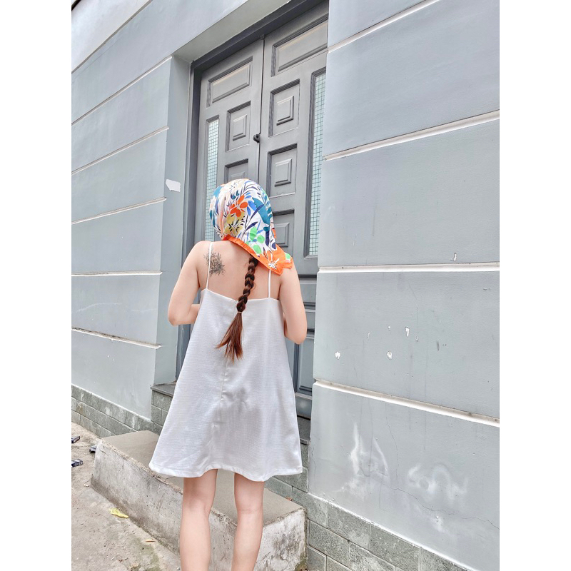 Đầm váy 2 dây dáng rộng TK1733