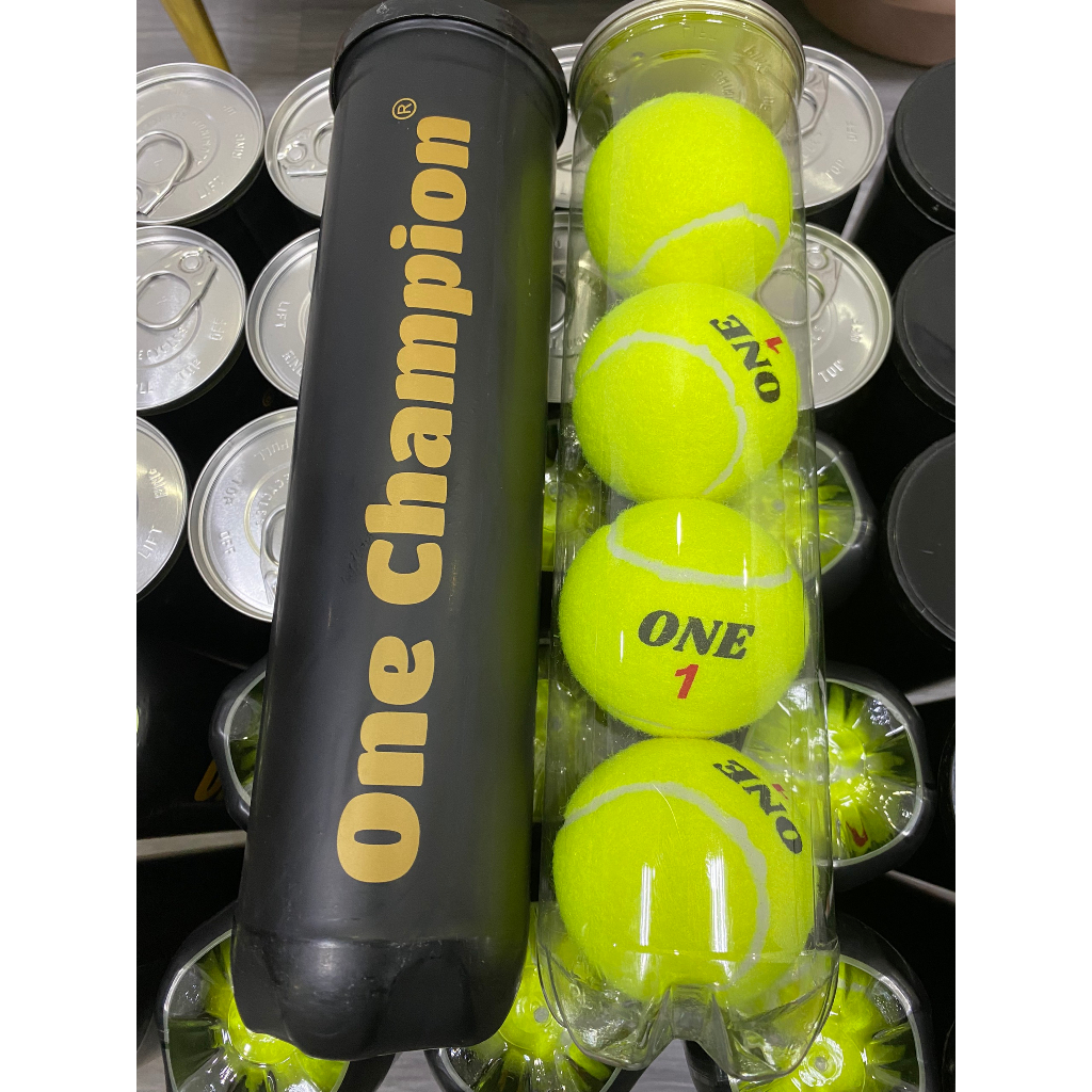 Flash Sale (4T/Lon)- Banh Tennis One Champion Black Edition Version- Nhập Khẩu dùng thi đấu và tập luyện chuyên nghiệp.