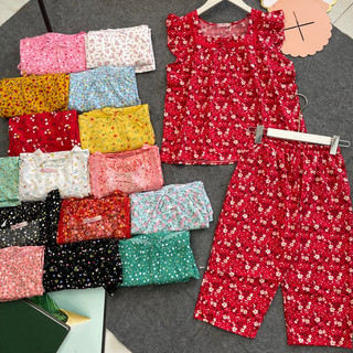 (SIZE XL <54kg) BỘ LỤA PHỐI MẶC NHÀ QUẦN LỬNG SIÊU RẺ