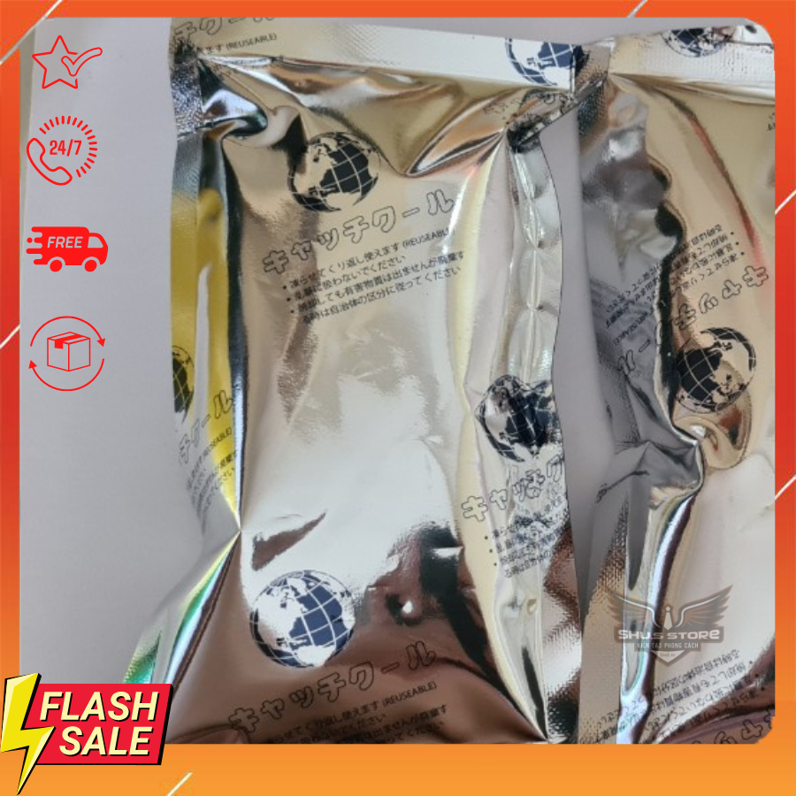 Đá Gel Khô Làm Mát Sử Dụng Cho Áo Điều Hoà, Đá Gel Khô Quạt Điều Hòa mát gấp 3, thời gian sử dụng 5 tiếng