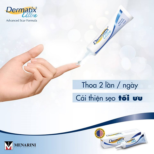 Dermatix Ultra Gel làm mờ sẹo thâm, sẹo lồi - Made in USA - Chính hãng