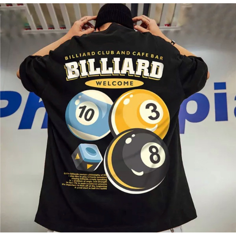 Áo thun Billard, áo #billiard