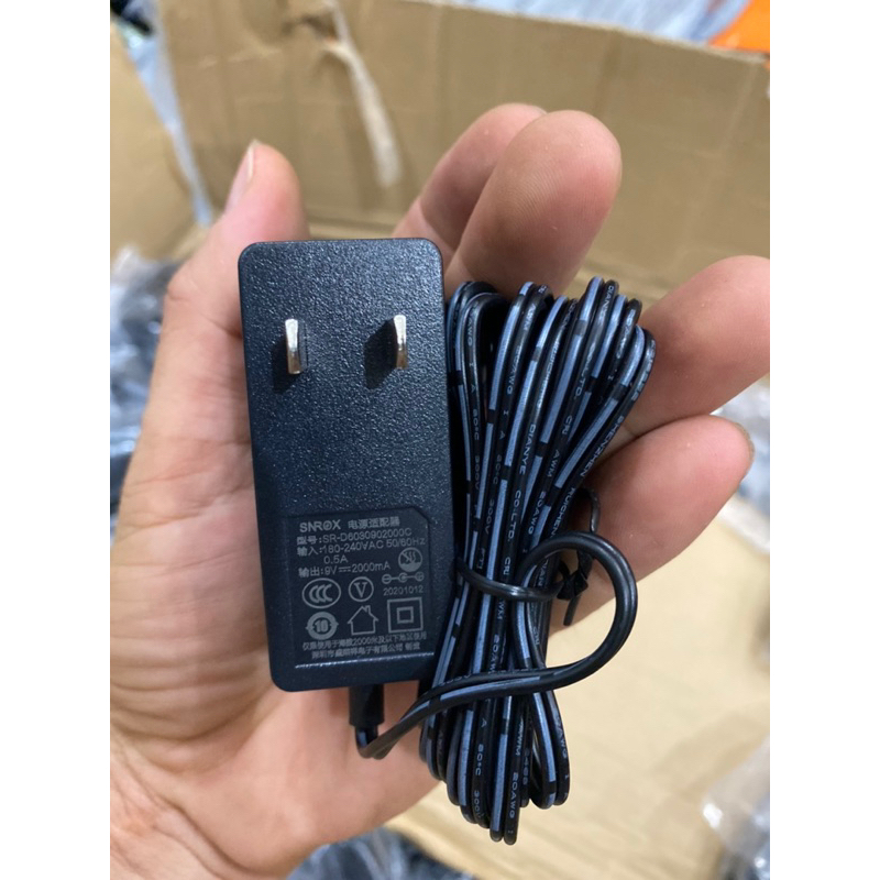 Sạc chính hãng SNROX cho Máy Hút Sữa Medela Pump ,Adapter Dùng Nguồn Điện 220V Chuẩn Đầu Ra 9V2A ,Mới 100%