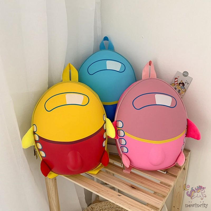 Balo đi học chống thấm nước phong cách hình phi thuyền đáng yêu ngộ nghĩnh dành cho trẻ em