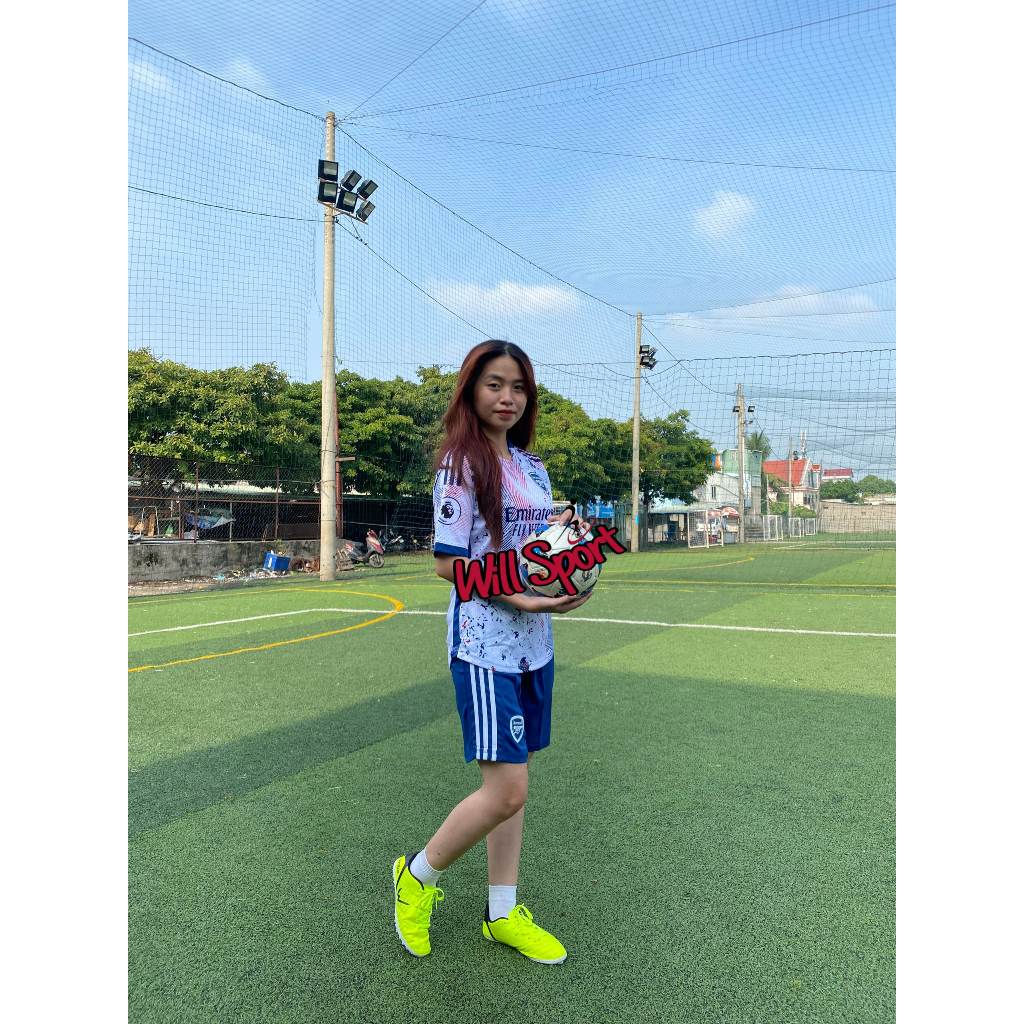 Hot - Bộ quần áo bóng đá CLB ARSENA/L TRẮNG MÈ THIẾT KẾ  mùa giải 2024