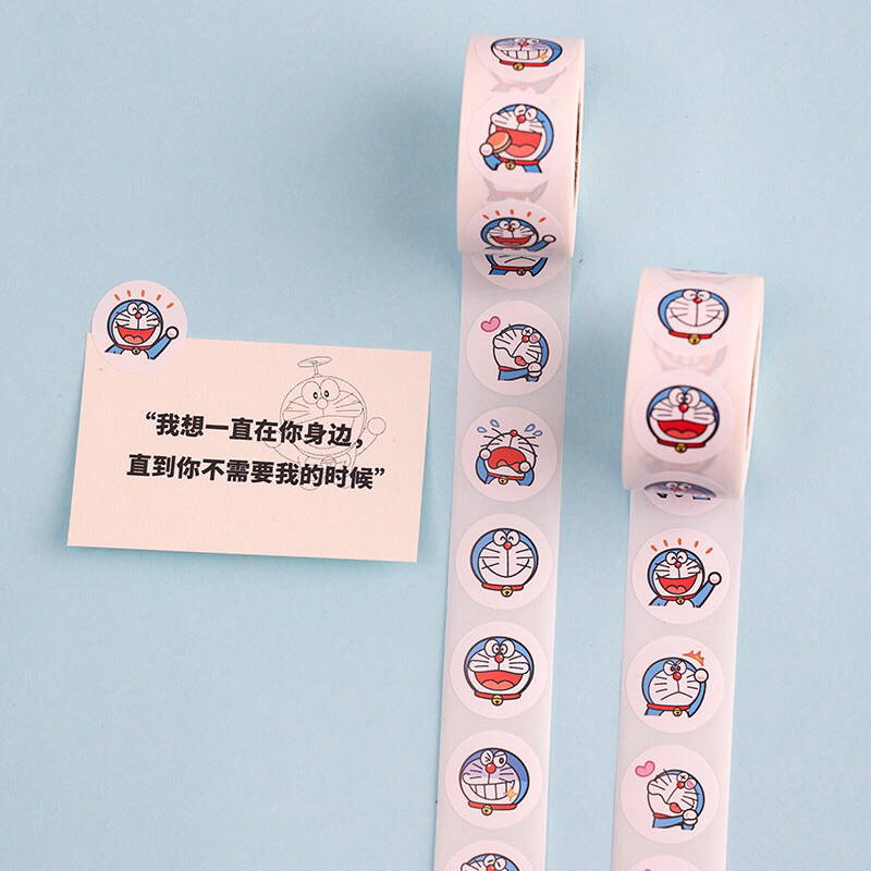 8 Tấm Stickers DORAEMON