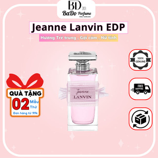 Nước hoa Nữ Jeanne Lanvin EDP 10ml Giai điệu da diết, ngọt ngào của những cô gái vừa tròn tuổi đôi mươi BaDo Perfume