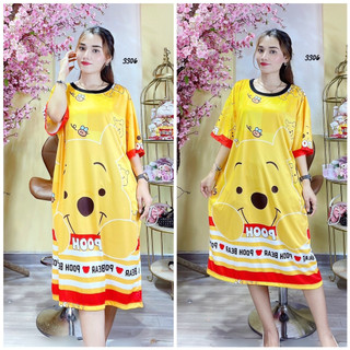 Đầm suông thun 3d big size hàng shop bao đẹp 65d3306