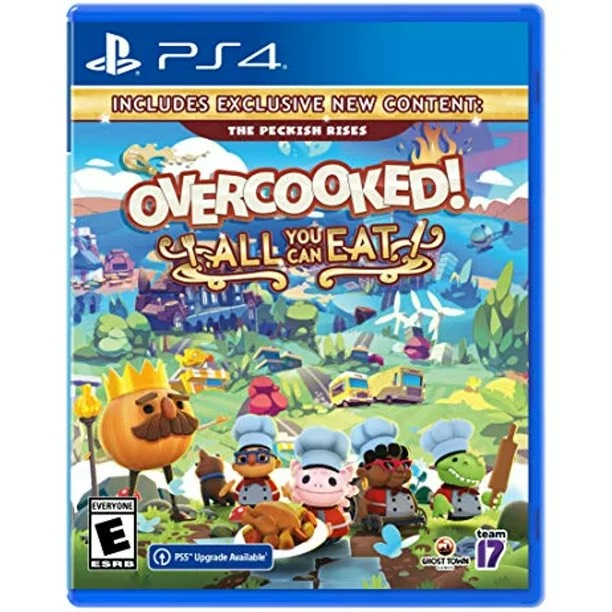 Đĩa Game PS4 / Ps5: Overcooked! All You Can Eat Hệ US _ Overcook _ Overcooked