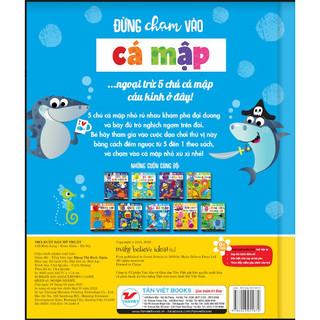 Sách - Tương tác thông minh - Đừng chạm vào cá mập (bìa cứng)