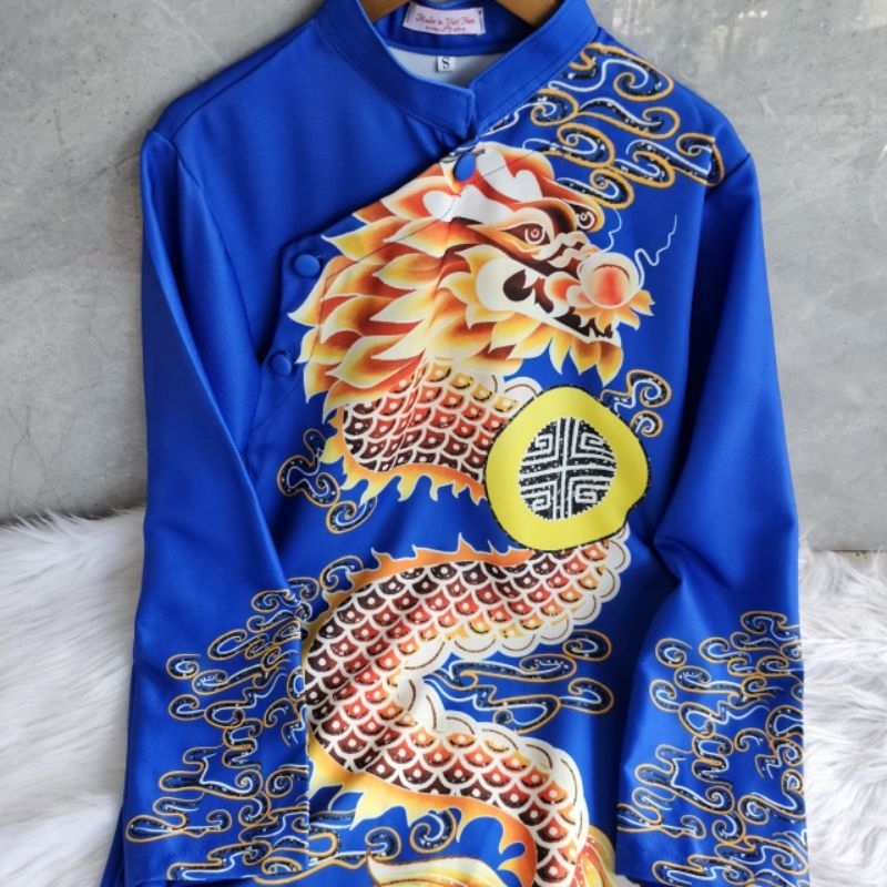 💯Áo dài cách tân nam rồng đẹp ảnh thật 100% giá bán sỉ