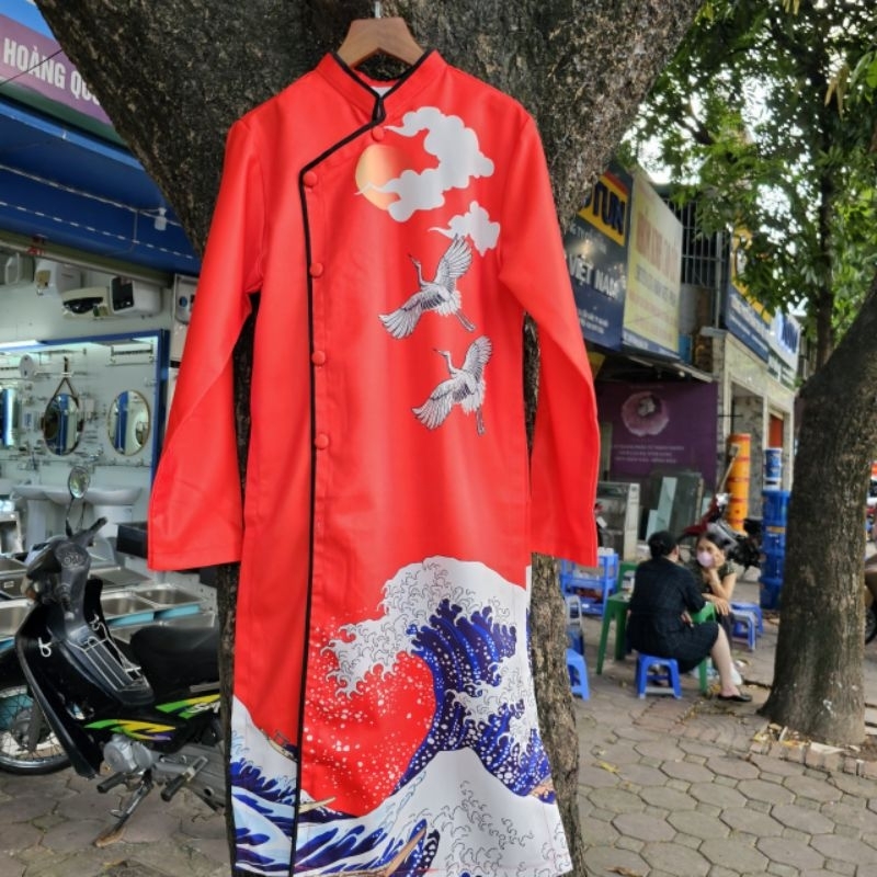💯Áo dài cách tân nam rồng đẹp ảnh thật 100% giá bán sỉ