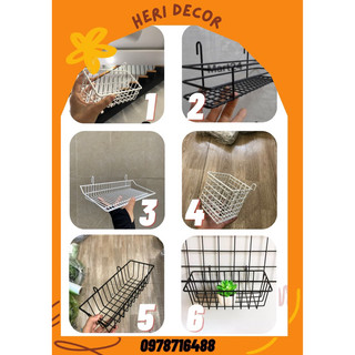 Rổ lưới treo phụ kiện đa năng
