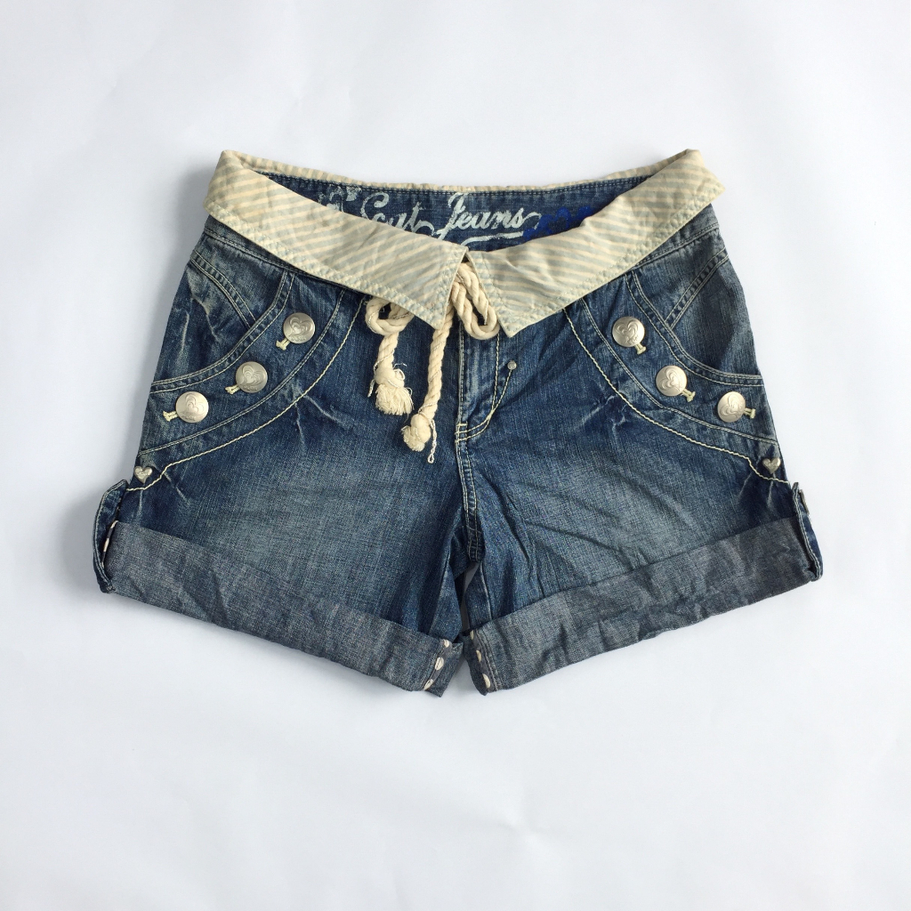 Quần short jean nữ bền kiểu dáng đẹp thời trang sành điệu