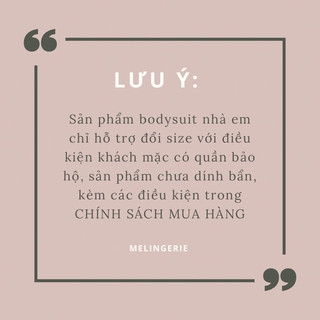 Bộ bodysuit MELINGERIE