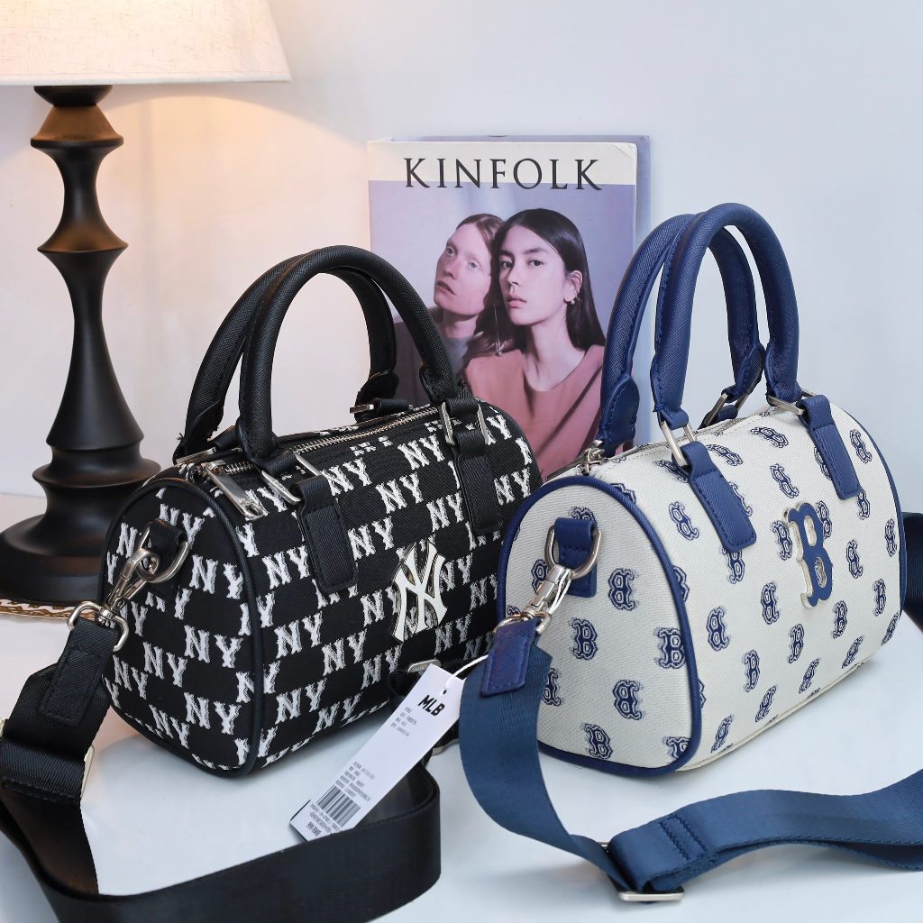 Túi xách tay + đeo chéo mlb size 20cm*10cm*13cm  đủ màu