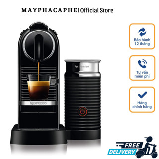 Máy Pha Cà Phê Viên Nén Delonghi Nespresso Citiz EN267 / EN16, Máy Pha Cafe, Espresso, Cappuccino, Nhập EU, BH 12 Tháng