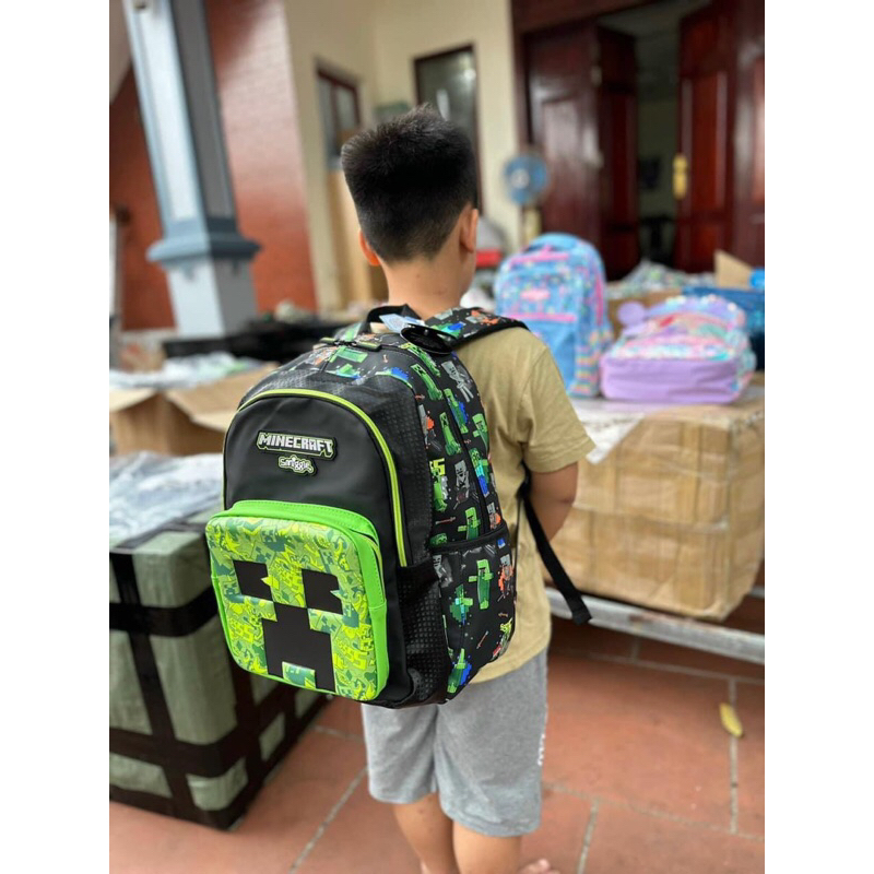 Balo Minecraft cho bé KT 42*30cm