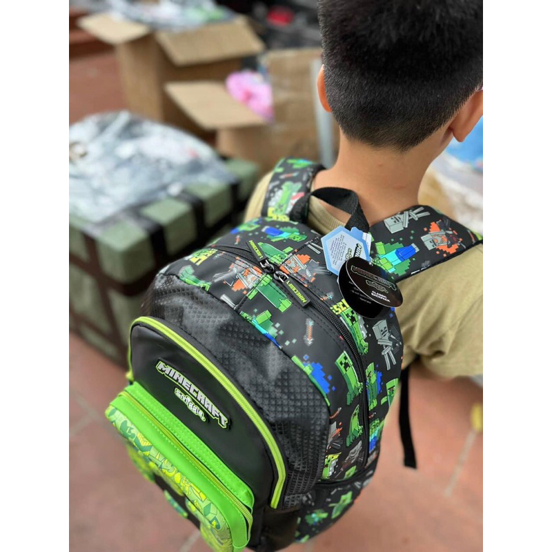 Balo Minecraft cho bé KT 42*30cm