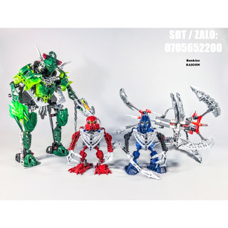 Đồ Chơi Mô Hình Vintage lắp ráp LEGO Bionicle Titan Warriors 8940 Karzahni Chính Hãng Đan Mạch