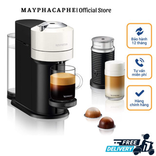 Máy Pha Cà Phê Viên Nén Delonghi ENV120.W Nespresso Vertuo Next Basic, Máy Pha Cafe, 1.1L, 19 Bar, Nhập Đức, BH 12 Tháng
